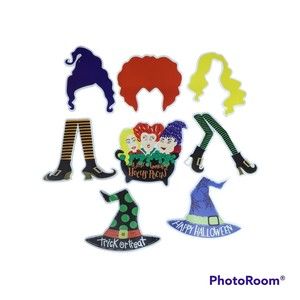 Halloween Witch Yard Sign Hocus Pocus